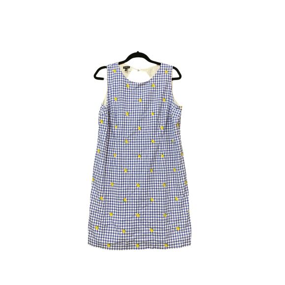 Talbots Embroidered Lemon Dress - Picture 2 of 6